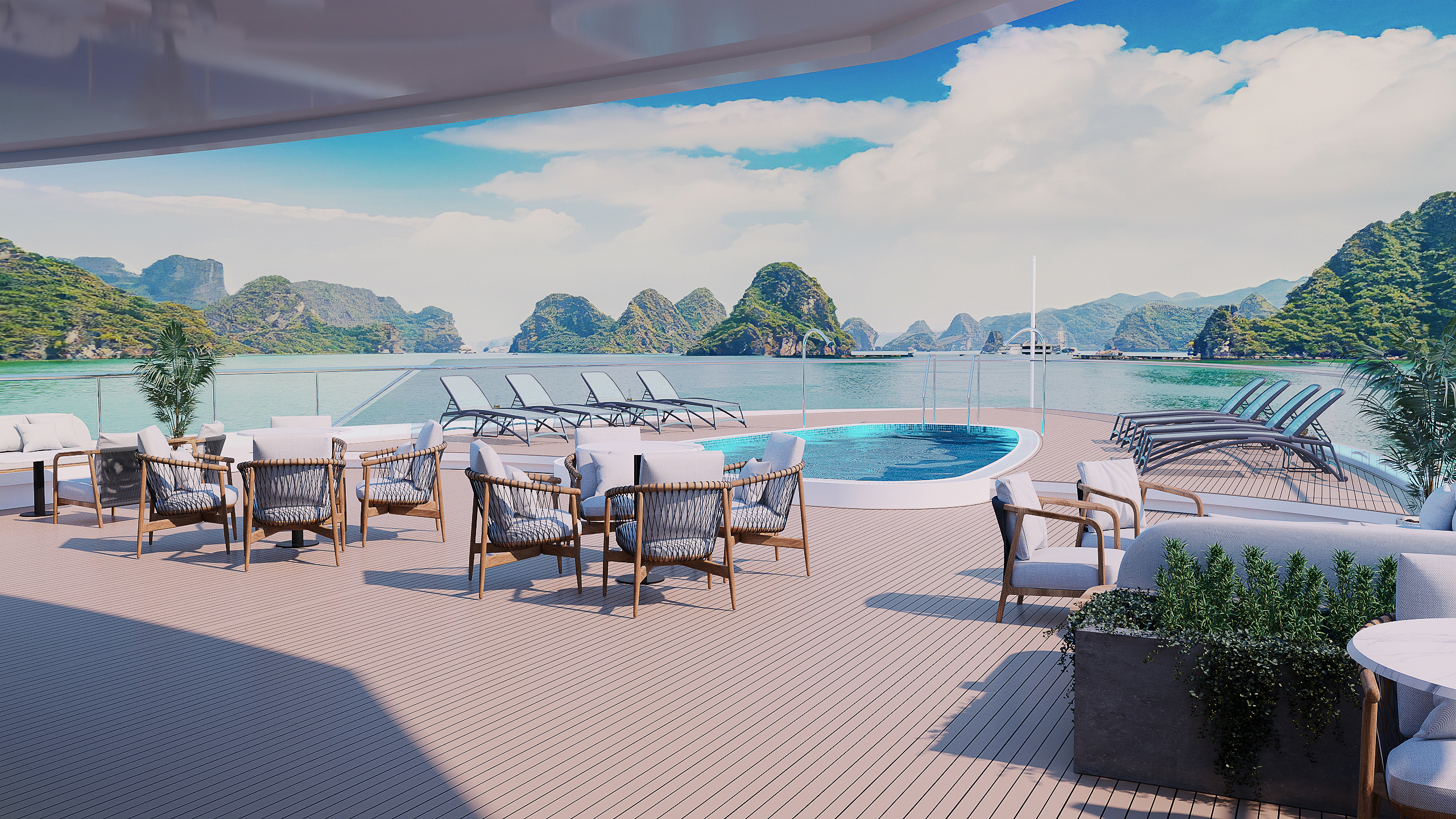 Aime'e Cruise - Sundara Jacuzzi Pool